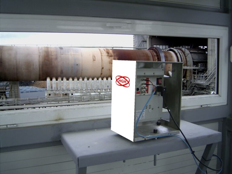 Kilnscan thermal scanner for kiln shell in operation