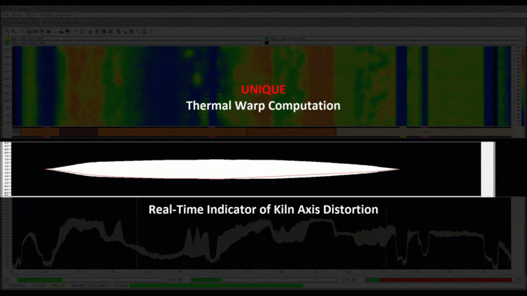 thermal warp indicator kilnscan screenshot
