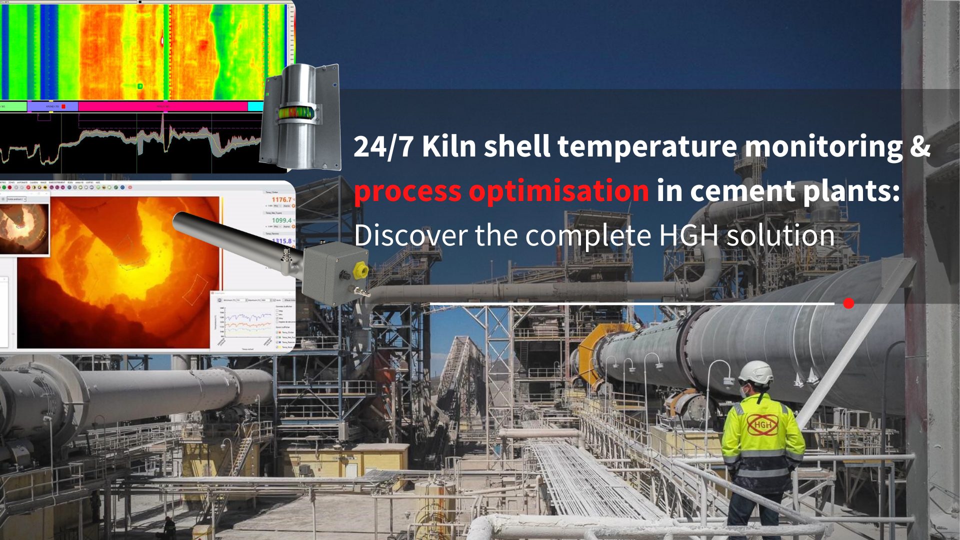 Kiln shell temperature monitoring I HGH Infrared Systems
