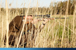 wildlife surveillance man hide